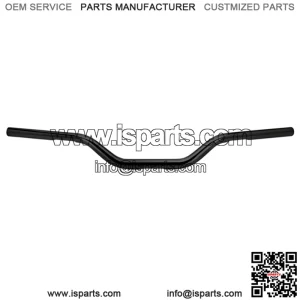 1" Handlebars slotted Black 6308-2013