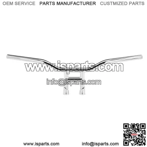 1" Handlebars Slotted Chrome 6218-1056