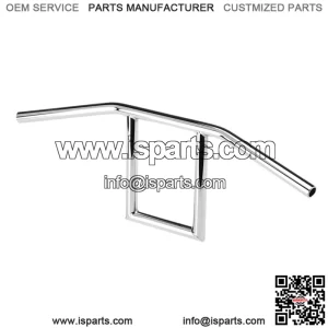 1" Handlebars Slotted Chrome 6006-1056