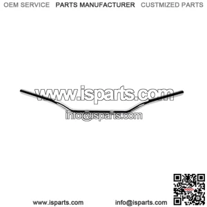 1in Metric Drag Cruiser Handlebar Clubman Drag Bend - Chrome 650-08743