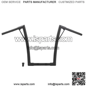 Louie Handlebar 16" Textured Black B12-7008TB