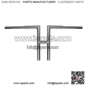 1 1/4in. Miter-T Handlebar Chrome LA-7386-12