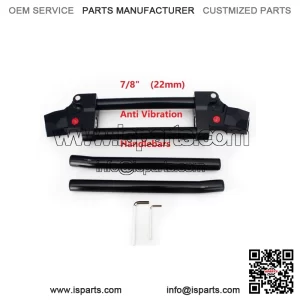 ATV 7/8" 22mm CNC Anti Vibration Handlebar for Yamaha Raptor 350 660 700 Banshee (For: Yamaha)