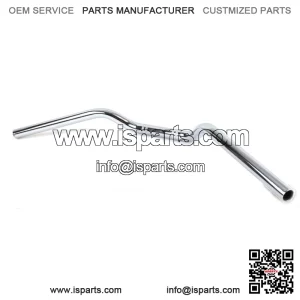 7/8" Handle Bar Tracker Drag Handlebar Chrome For Honda Rancher 350 400 420 ATV (For: Honda)