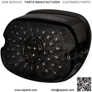 Led Tail Light LED Brake Turn Signal Rear Light Low Profile Smoked Taillights Compatible with Harley Davidson Dyna Sportster 883 1200 Road King