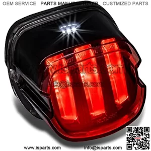 ONLINE LED STORE TRUE MODS LED Brake Tail Light for Harley Davidson [DOT Approved] [Claw-Design] [Plug-n-Play], License Taillight for Harley Sportster Dyna Fatboy Road King Glide Electra Heritage