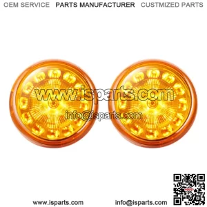 Custom Dynamics ProBEAM LED Rear Turn Signal Inserts For Harley