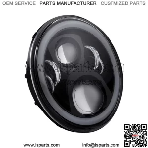 Custom Dynamics ProGLow 7" LED Headlamp For Harley