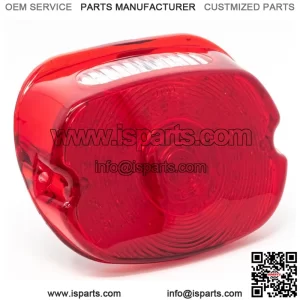 Letric Lighting Co. Slantback LED Taillight w/ Plate Window For Harley 1999-2023