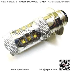 Kawasaki ATV/UTV Super White LED 80W Headlight Bulb KVF300 Bayou 1988-2011 4x4 (For: More than one vehicle)