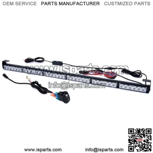 36 IN Rear Chase LED Light Bar For ATV UTV Polaris Reverse Running RYGYGR (For: More than one vehicle)