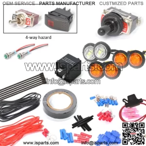 Mule Pro FXT Turn Signal LED Light Kit Street Legal Lights Kawasaki EPS Camo LED