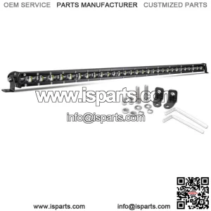 32" 720W Single Row LED Light Bar Driving Lamp For Polaris Ranger General 1000 (For: More than one vehicle)