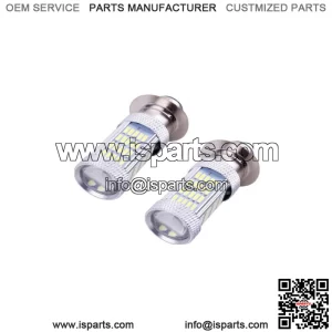 2x P15D H6M 35W LED Headlight 6000K White For Kawasaki Mule 600 610 3000 3010 (For: Kawasaki Mule 610)