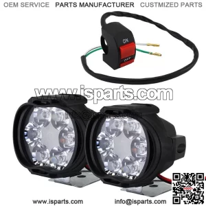 US 2??12V LED Spot Light Headlight Fog Driving Lamp Motorbike Offroad ATV Part (For: More than one vehicle)