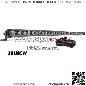 Strobe 38" UTV Chase LED Light Bar For Polaris Can-Am SXS ATV Trucks White Amber (For: More than one vehicle)