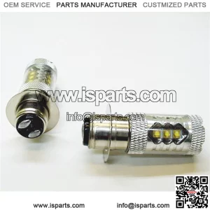 Fits Kawasaki Super White 80W LED Headlights Bulbs KAF620 KAF950 Mule 3010 3020