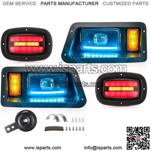 Golf Cart LED Light Kit for Yamaha G14 G16 G19 G22 W/Low High Beam Turn Signal
