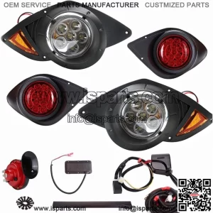 Golf Cart LED Light Kit for Yamaha G29 YDR Drive 07+ &Turn Signal Horn Brake 12V