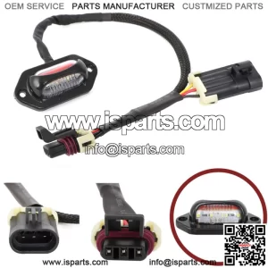 Rear LED License Plate Light Kit For Can-AM Maverick X3 2017-2022 Plug and Play