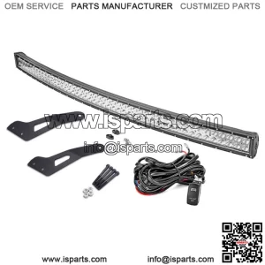 Fit Can-am Maverick X3 DS RS MAX Curved 52" LED Light Bar Upper Roof Brackets