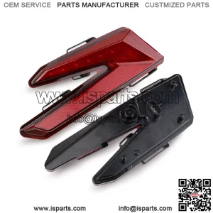 For 2017-2021 Can Am Maverick X3 Red LED Brake Tail Lights 710004744 & 710004743