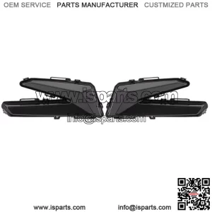 PAIR BLACK LED TAIL LIGHTS FOR 2017+ CAN AM MAVERICK X3 TURBO X DS RC RS SMOKED (For: Can-Am Maverick X3)