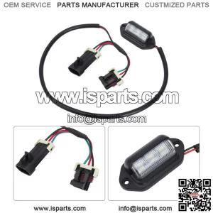 LED License Plate Light Plug-n-Play for Can-AM Maverick X3 Max R 2017-2021 ATV