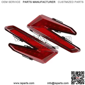 For 2017-2021 Can Am Maverick X3 R Turbo Left Right Red LED Brake Tail Lights