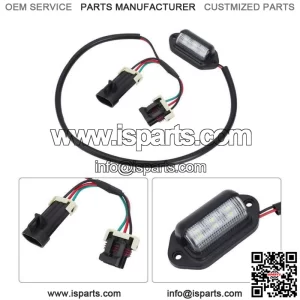 LED License Plate Light for Can-AM Maverick X3 (Plug N Play) ATV Alpha Rider NEW