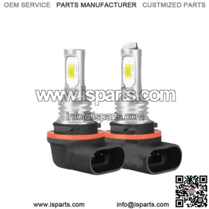 For Polaris Ranger 400 500 570 Xenon White 6000K LED Headlight Hi-Low Beam Bulbs