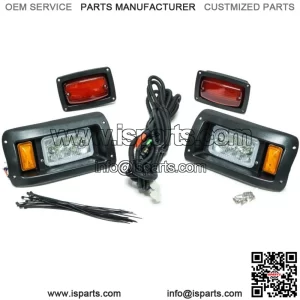 LED Light Kit Adjustable Headlights / Tail Lights For Club Car DS 1982 and UP