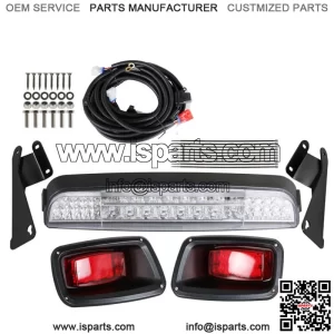Golf Cart LED Light Bar Kit With LED Taillights For 1996-2013 EZGO TXT