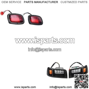 LED Headlight Tail Light Kit for Golf Cart   Club Car DS 1993+ 1993-UP