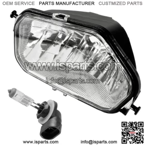 Front Left Headlight w/Bulb for Polaris Sportsman 570 X2 2015-2021/ 850 X2 2011 (For: Polaris Sportsman 800)