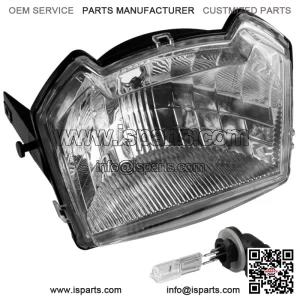 Headlight Assembly Middle For Polaris 2410614 With Halogen Bulb New (For: Polaris Sportsman 570)