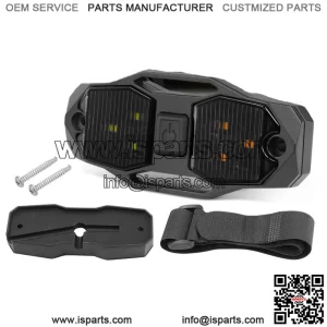 Universal Roll Bar Mount LED Dome Light White&Amber for UTV ATV Polaris RZR Golf (For: More than one vehicle)