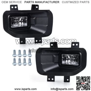 Clear Lens Front Bumper Fog Driving Light Replacement Fit For 15-17 Ford F-150  (For: Ford F-150)