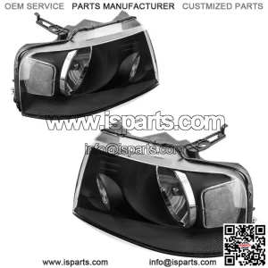 KAC For 2004 2005 2006 2007 2008 Ford F-150 Headlights Assembly Headlamp (For: Ford F-150)