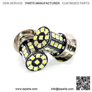 2 Super Bright LED headlight light bulbs for Yamaha Rhino 660: 2004-2006 12v DC