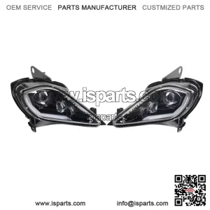 Front LED Lights with Halo  Yamaha Raptor 250 350 700 & YFZ 450R (E24 Homologation)