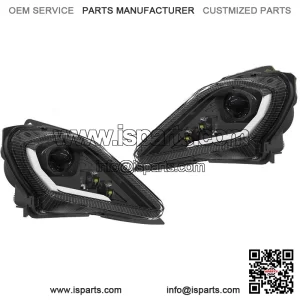 For YAMAHA YFZ 450 RAPTOR 250 350 700R LED Headlights Set Head Lamps Turn Signal