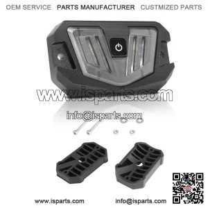 For CFMOTO ZForce 950 UTV SxS LED Interior Dome Light RGB White Roll Bar Mount