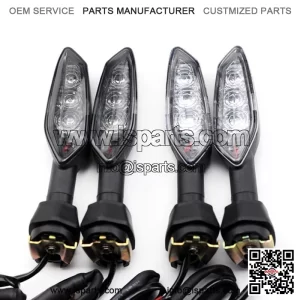 LED Turn Signal Lights for Kawasaki Z125/Z250/Z300/Z650/Z750/Z900/Z1000/Z125PRO - Pair