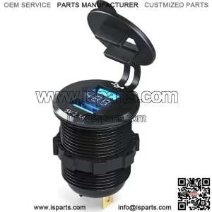 9-48V Golf Cart Voltage Meter with DualB 3.1 Charger for Club Car EZGO Yamaha