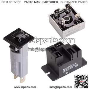 Golf Cart Battery Charger Repair Kit for Club Car 48V Powerdrive 1 & 2 Charger