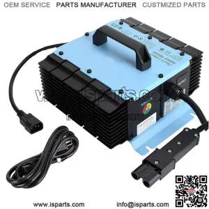 48V 18A Golf Cart Battery Charger for Yamaha G19 G22 with 2-Pin Plug