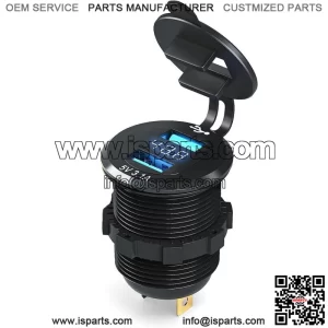 9-48V Golf Cart Voltage Meter with DualB 3.1 Charger for Yamaha Club Car EZGO