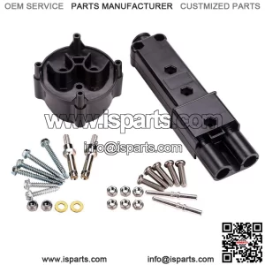 48V Golf Cart Charger Handle Plug & Receptacle for Yamaha JR1-H235A-00 JR1-H6181