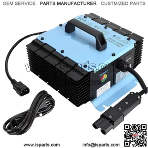 48V 18A Golf Cart Battery Charger for Yamaha G19 G22 with 2-Pin Plug